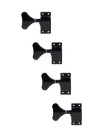JB-150-4L-BK Колки для бас-гитары 4л, черные, Paxphil