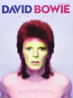 MusicSales AM1011670 - BOWIE DAVID 1947-2016 PIANO VOCAL GUITAR BOOK