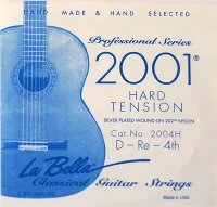CPW028 Criterion Отдельная струна для акустической гитары, 4-ая, 028, La Bella