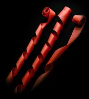 Серпантин бумажный в упак (24шт.) 2смх5м красный