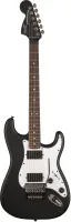 Fender Squier Contemporary Active Stratocaster HH, Flat Black Электрогитара, активные звукосниматели HH, Floyd Rose, черная