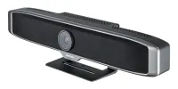 Hikvision iDS-UVC-X28 - Видеобар 4K,3840 x 2160@30/25fps, 8 микрофонов, HD-акустика, захват звука 6 м на 360°, интеллектуальное подавление шума, эха и реверберации, USB 3.0, автокадрирование AI и отслеживание говорящего.