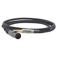 Kramer C-A63M/XLM-25- Переходной кабель Jack 6,3 мм стерео  – XLR 3 pin (вилка-вилка), 7,6м