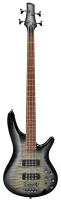 IBANEZ SR400EQM-SKG - 4-х струнная бас-гитара, цвет Surreal Black Burst, материал корпуса - клён/ньятон, гриф - клён/орех, накладка грифа - ятоба, количество ладов: 24, звукосниматели 2x PowerSpan Dual Coil, бридж фиксированный, цвет фурнитуры: чёрный