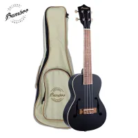 Bamboo bu-23 vio  укулеле концерт с чехлом, цвет черный