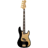 FENDER SQUIER 40th ANN P Bass LRL Black бас-гитара, цвет черный