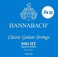 Комплект струн для классической гитары Hannabach E800HT2D