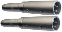STAGG AC-XMPFH - переходник, XLR (M) - JACK (F)