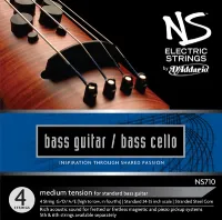 Комплект струн для электроконтрабаса D'Addario NS710