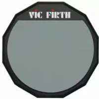 VIC FIRTH PAD12 Single sided, 12” тренировочный пэд