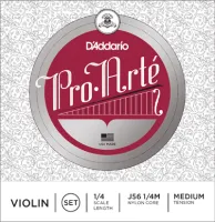 Комплект струн для скрипки 1/4 D'Addario Pro-Arté J56 1/4M