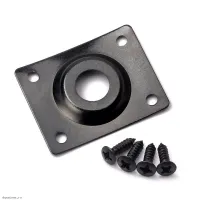 PAXPHIL HJ005-BK - крышка разъема 1/4" для электрогитары