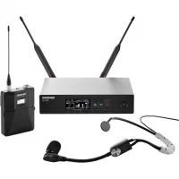 SHURE QLXD14E/SM35 G51 цифровая радиосистема с головным микрофоном SM35, конденсаторным кардиоидным,
