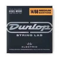 Dunlop den1468 electric baritone guitar  струны для электрогитары баритон, никель, 14-68