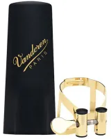 Alto saxophone ligature Vandoren M/O LC57GP - Saxophone alto gilded ligature. Plastic cap included