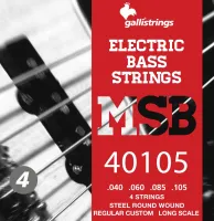 (040-105) GALLI STRINGS MSB40105 - струны для бас-гитары, regular custom