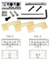 Gotoh ghl-2-ck  топлок 43 мм, крепление саморезами, цвет черный хром