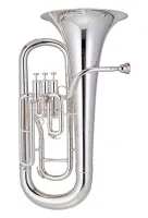 JP074S MkII Баритон (эуфониум) Bb, посеребренный, John Packer