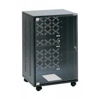 EUROMET EU/R-22LPA  01242  Рэковый шкаф с дверью из оргстекла и задней стенкой, 22U, глубина 540мм,