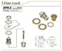 Gotoh EPR-2-C  крепление для ремня Strap Lock (1 шт), хром