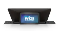 Моторизированный выдвижной монитор Brio Sign Wize Pro [WR-17BRS Touch] 17.3" c доп.7"монитором с задней стороны, наклон 0-30°,толщина корпуса 9мм,габаритные/установочные размеры 570х97х4/555х87мм, центральное/дистанц. управление, Full HD,черный