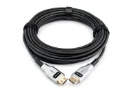 Малодымный сверхвысокоскоростной гибридный кабель для передачи сигнала HDMI [98-042600328] Kramer Electronics [CLS-AOCH/UF-328], поддержка 8K60, HDCP, 100 м