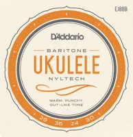 Комплект струн для укулеле-баритон D'Addario Pro-Arté EJ88B
