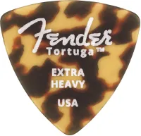 FENDER TORTUGA PICKS 351 THIN 6 PK медиатор, мягкий