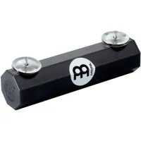 MEINL JS88BK ALUMINIUM JINGLE SHAKER шейкер со стальными джинглами, цвет чёрный, размер средний