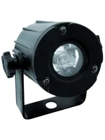 EUROLITE LED PST-3W 3200K Светодиодный светильник 1хLED 3 Вт, Цветовая температура 3200К, угол  6 градусов, для подсветки зеркальных шаров, интерьера, питание 230в, 100x90x100, 0,3 кг
