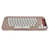 Клавиатура беспроводная Logitech POP Icon Keys розовый (920-013089)