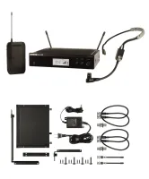 Shure blx14re/sm35. радиосистема головная shure с микрофоном sm35. кронштейны для крепления в рэк в комплекте