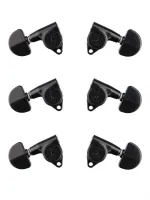 SG301-HAPM-20-B-L3+R3 Колки для гитары 3+3, локовые, черные, Gotoh