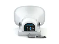CVGAUDIO HPA30T - Рупорный громкоговоритель для систем Public Address, 3.8/7.5/15/30W - 100V, 8 Ohm - 30W, IP56,  пластиковый корпус, белый