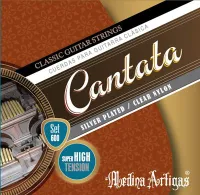 Classical guitar string set Medina Artigas Cantata 600-3PM - Professional classical guitar string sеt with super hard tension. Wound 3rd string like Narciso Yepes.