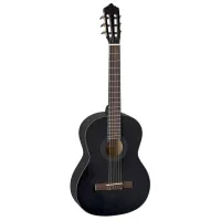 LA MANCHA Rubinito Negro CM - классическая гитара, верхняя дека: массив кедра, задняя дека и обечайка: клен, гриф: нато, накладка: овангкол, цвет: solid black open pore