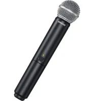 Shure blx2/sm58 m17 662-686 mhz ручной передатчик shure серии blx для радиосистем с капсюлем динамического микрофона sm58