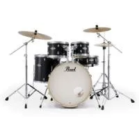 Pearl exx725snbr/ c31  ударная установка из 5 барабанов, цвет jet black, (4 коробки)