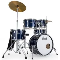 PEARL RS585C/C743 (RS585C/CA743, RS585C/CB743, SOL5001P) - акустическая барабанная установка серии Roadshow.Комплектация: 18" х 12" бас барабан, 10" х 7" том, 12" х 8" том, 13" х 5" малый барабан, 14" х 10" напольный том, стойка для тарелки, Hi-Hat стойка