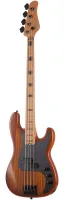 SCHECTER P-4 EXOTIC FVSB - бас-гитара. Материал корпуса: Болотный ясень.Верхняя дека: Зебравуд.Материал грифа: обожженный клен / армированные стержни из углеродного волокна.Накладка грифа: обожженный клен.Лады: 21 узкие X-Jumbo.Нековый звукосниматель: EMG