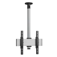 Vogels CT241544 Silver- Комплект потолочного поворотного крепления для дисплея диагональю до 65'', длина штанги 1500 мм, макс. нагрузка 40 кг