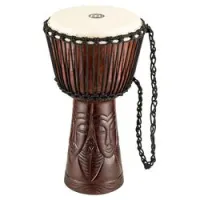 Meinl proadj4-m  джембе 10" professional african style, цвет african queen carving