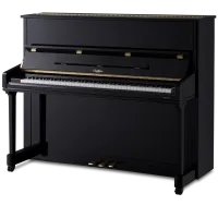 CHALLEN V6 Пианино акустическое черное полированное высота 121 см