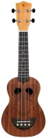 STAGG US-TIKI EH - сопрано укулеле, красное дерево, чехол
