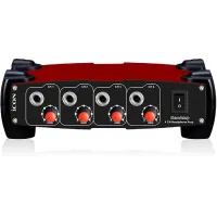 iCON NeoAmp - Предусилитель для наушников, 4-х канальный, уровень входного сигнала +19 дБВ, усиление 20 дБ/канал, S/N >90 дБ, THD <0,05%, 1/4" TRS Jack стерео вход, 4х1/4" TRS Jack стерео выхода, прочный металлический корпус, внешний БП 18В/700мА