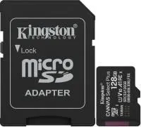 Карта памяти Kingston Canvas Select Plus microSDXC SDCS3/128GB 128GB V10 A1 + SD Adapter