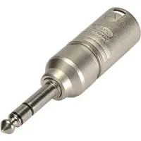 Neutrik na3mp  переходник xlr-"папа" - стерео джек 1/4"-"папа"