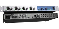 Rme fireface 802 fs интерфейс usb 60-канальный (16x16 adat, 2x2 aes/ebu, 12x12 аналог). 4 микр. предусилителя, 2 выхода на наушники. вх/вых wordclock и midi, 192 кгц. 1u