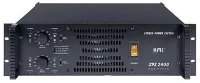 SPS2400/усилитель мощности, 1-й выход: RMS 2х800 Вт (2 Ом), 2х600 Вт (4 Ом), 2х350 Вт (8 Ом)/KME
