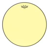 REMO BE-0318-CT-YE Emperor® Colortone™ Yellow Drumhead, 18' цветной двухслойный прозрачный пластик, желтый